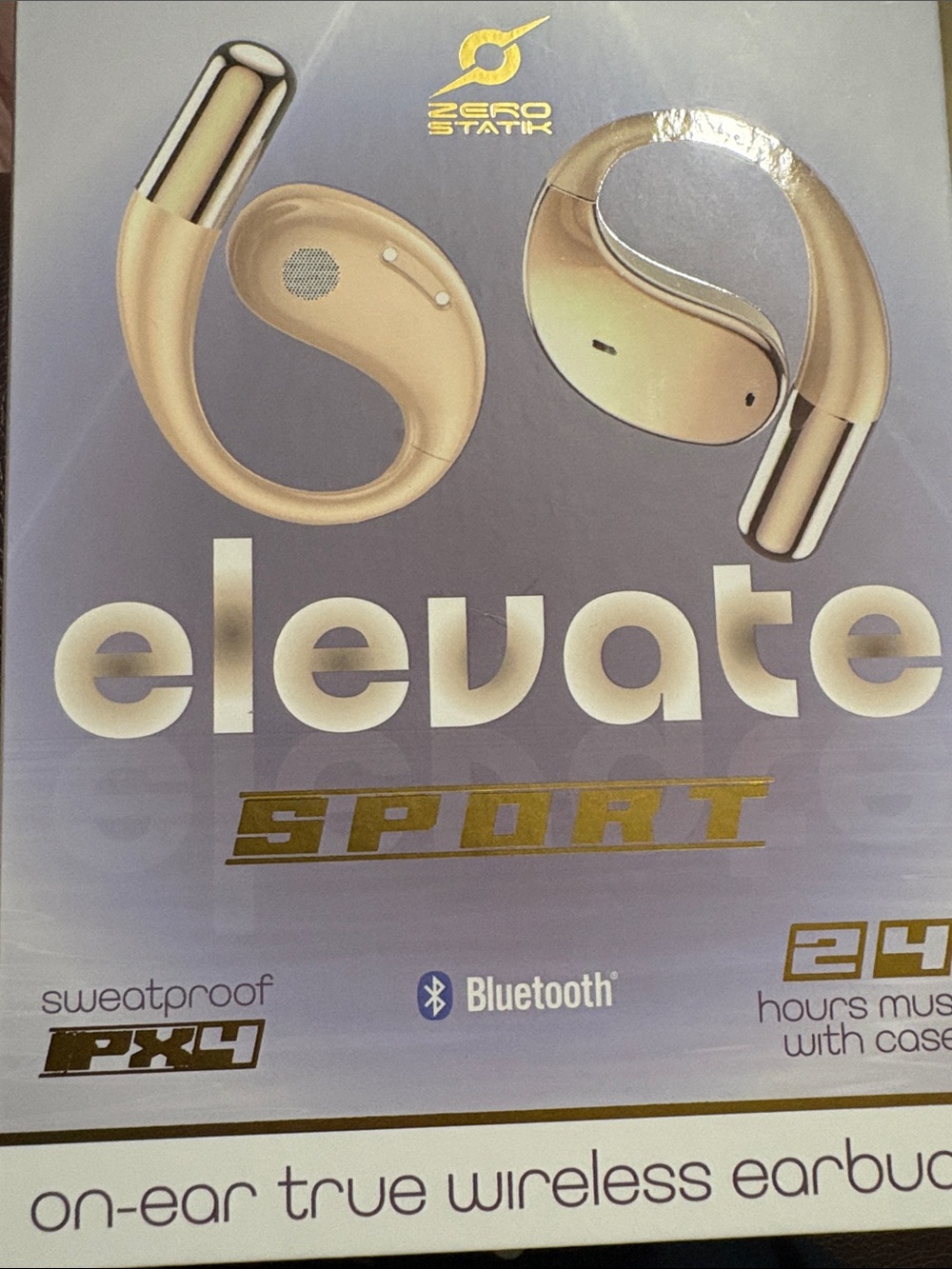 Zero Statik Elevate Sport True Wireless Earbuds — Gold